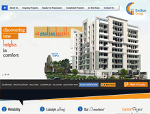Tablet Screenshot of gordhangroup.com